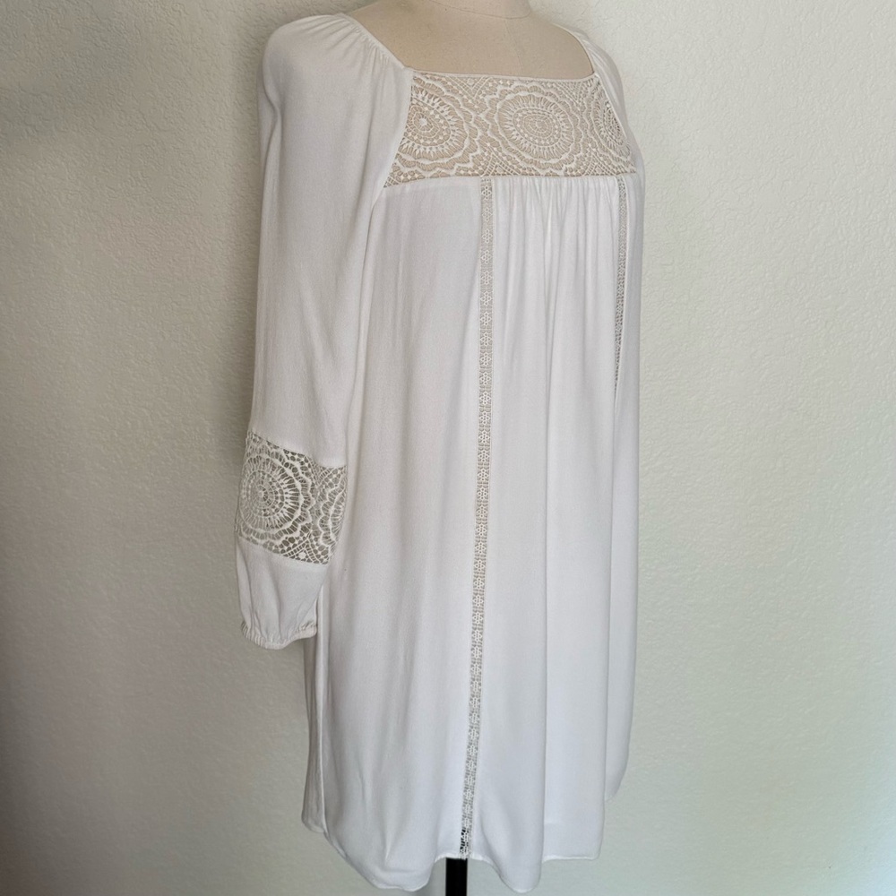 Joie Tabara White Crepe Dress~Small - Picture 4 of 9